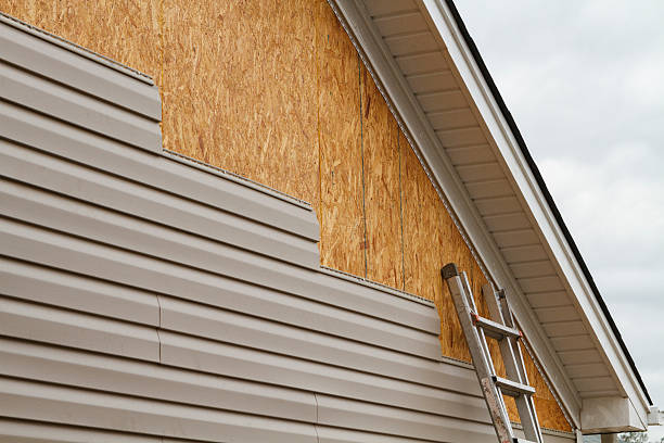 Professional Siding Contractor technician working in Prospect, OH